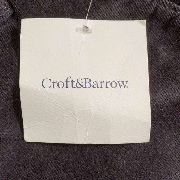 Croft & Barrow grey button skirt (brand new) - Picture 6 of 10